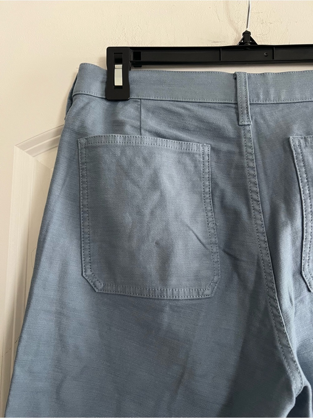 NWT J Crew Wide-Leg Pants in Dusty Blue - Picture 2 of 11